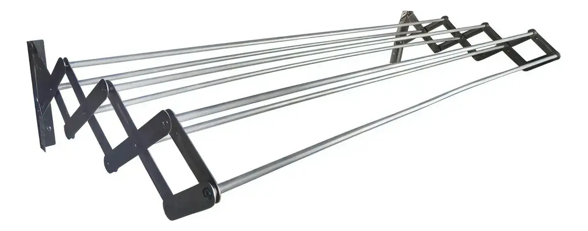 TENDER PARED ALUMINIO NEGRO 1 METRO