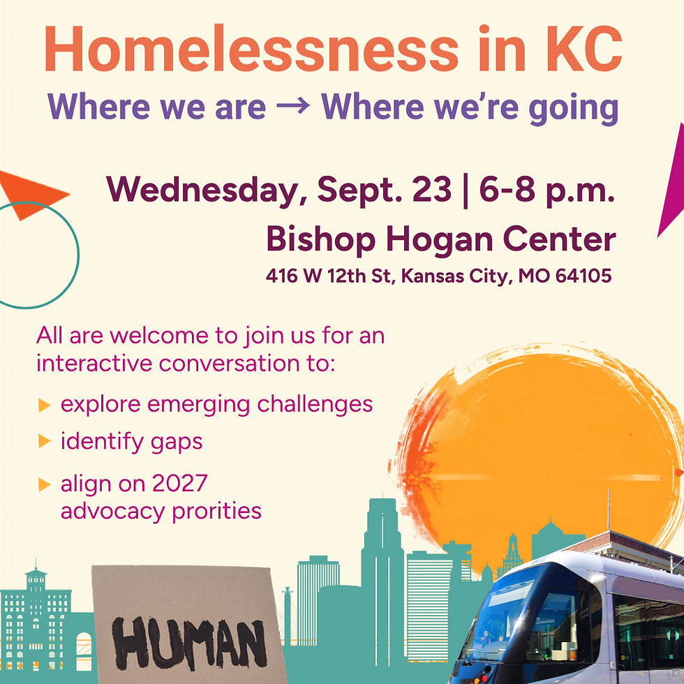 Homelessness in KC: Where We Are, Where We're Going