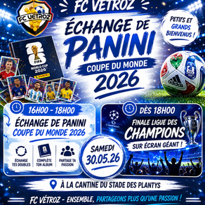 ⚽🔥 SAMEDI FOOT & PANINI AUX PLANTYS 🔥⚽