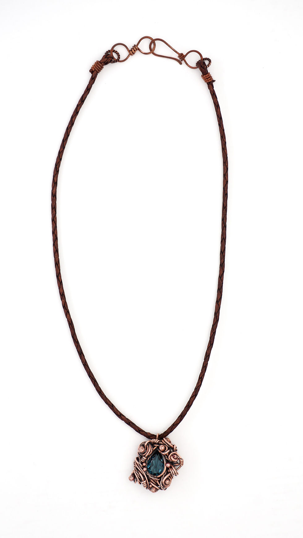 Thumbnail: London Blue Crystal Necklace