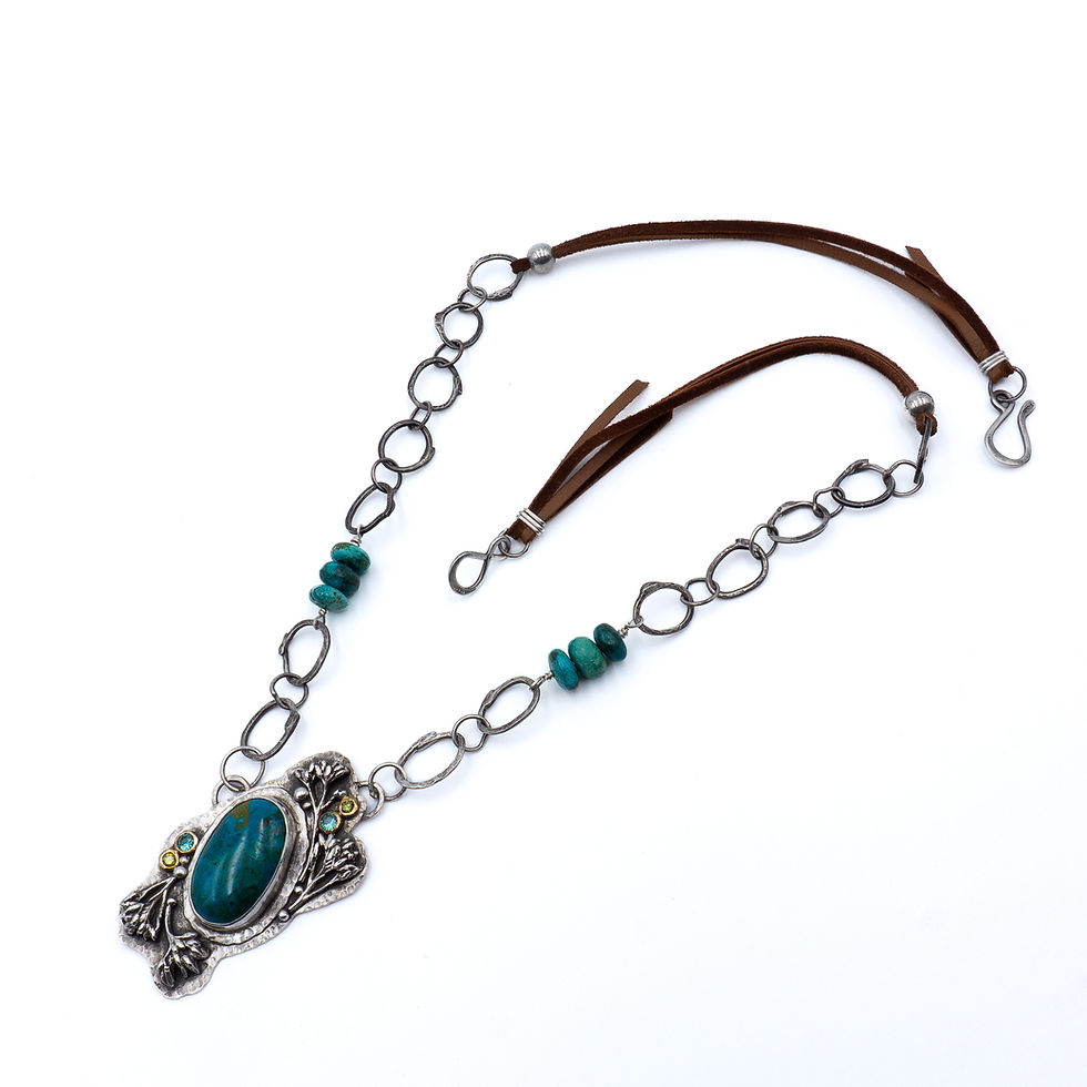 Thumbnail: Joe-Pye Weed Necklace - Sterling Silver