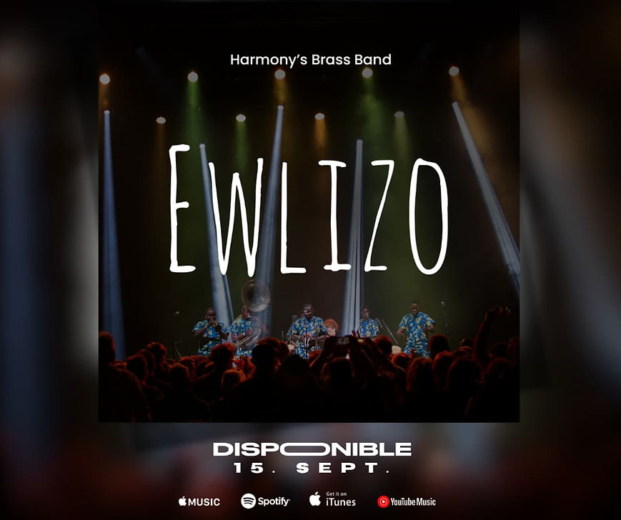 Pochette officielle de l’album 2025 de Harmony’s Brass Band