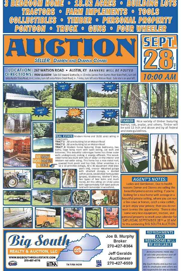 Auctions Bigsouthauctionpage