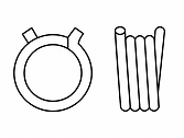 torsion springs Short Hook Ends