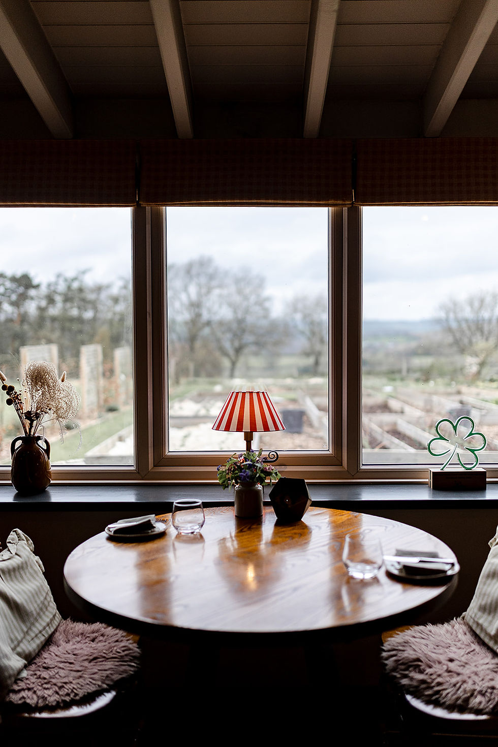 Branding photography session restaurant table setting North Yorkshire