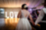 First dance for the couple
