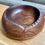 Thumbnail: Hand Carved Walnut Bowl
