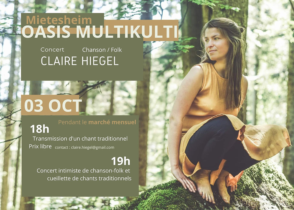 Concert Claire HIEGEL
