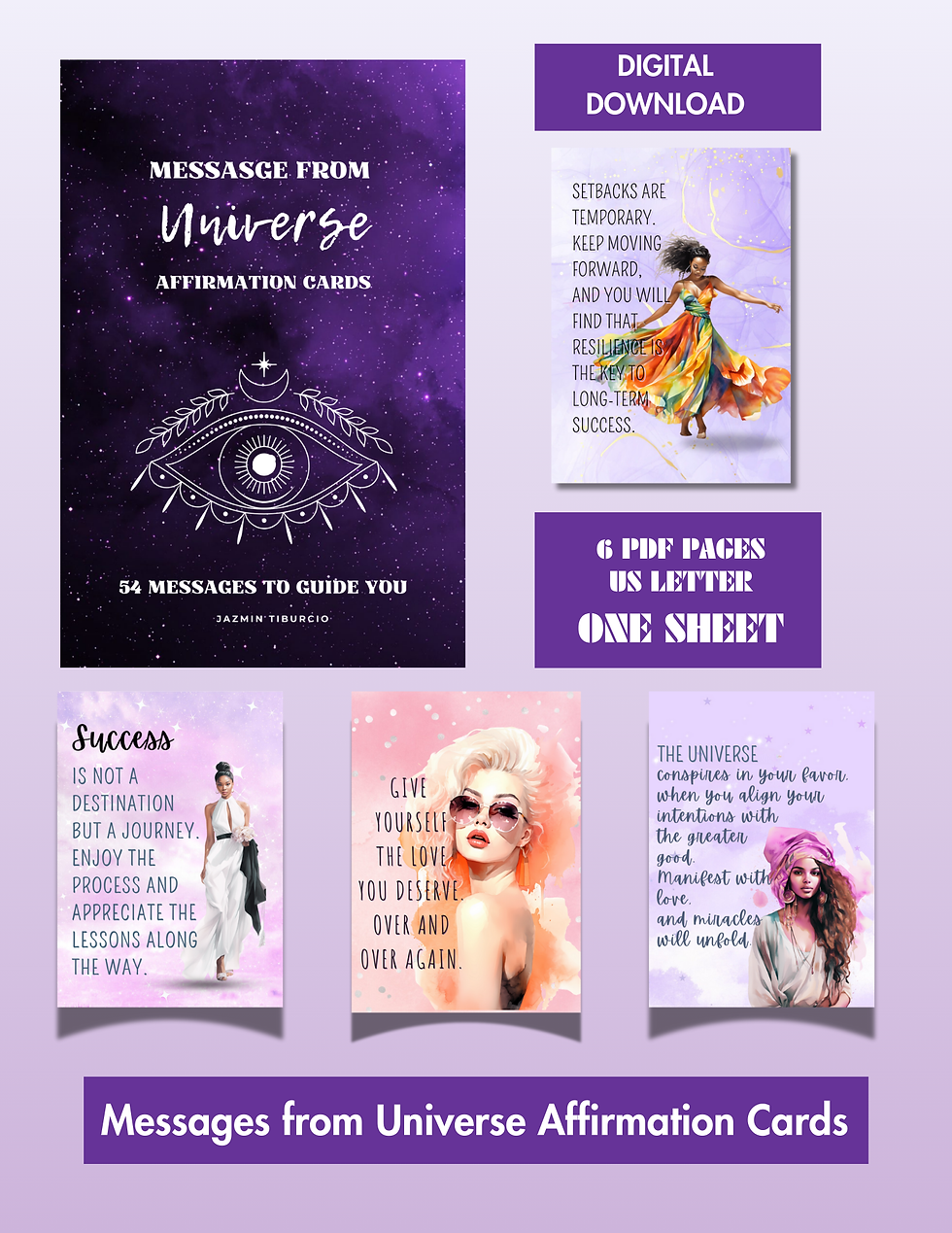 Message from Universe Affirmation Cards