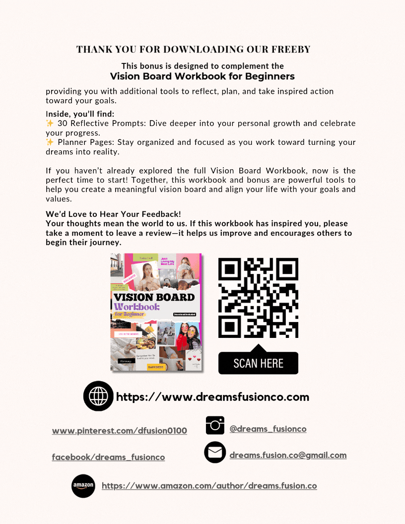 Thumbnail: Vision Board Planner & Journal