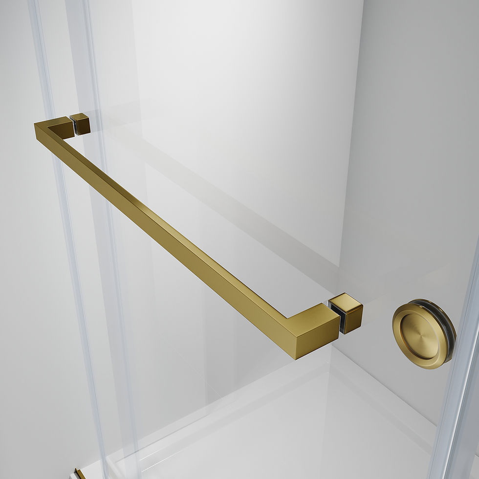Thumbnail: Deluxe Glass Shower Doors (Double Sliding)