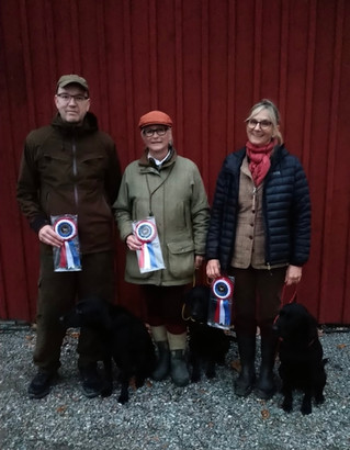 Penny och Lars vinner A-prov med CERT!