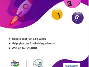 Be In It To Win It! Sported lottery supporting Cast A Thought