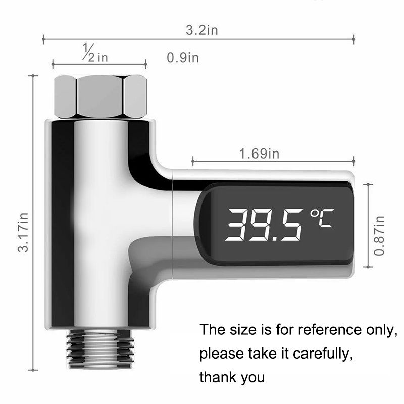 Thumbnail: Digital LED Shower Thermometer: Safe & Accurate Water Temperature Monitor