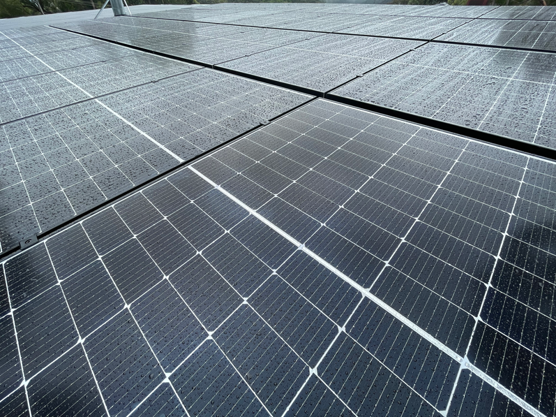 New solar power system Rye