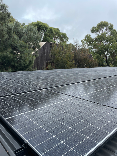 Solar panel installation Rosebud 