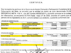 Los tentáculos del “profe” Hugo López en la CCV y el IMDER Villavicencio