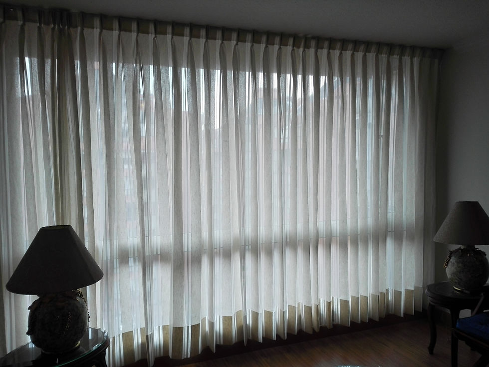 cortina velo decorativo