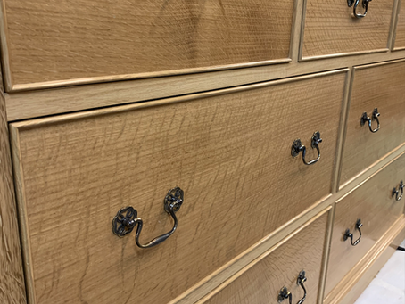 Oak Chest of Drawers for a private client (North Yorkshire)
