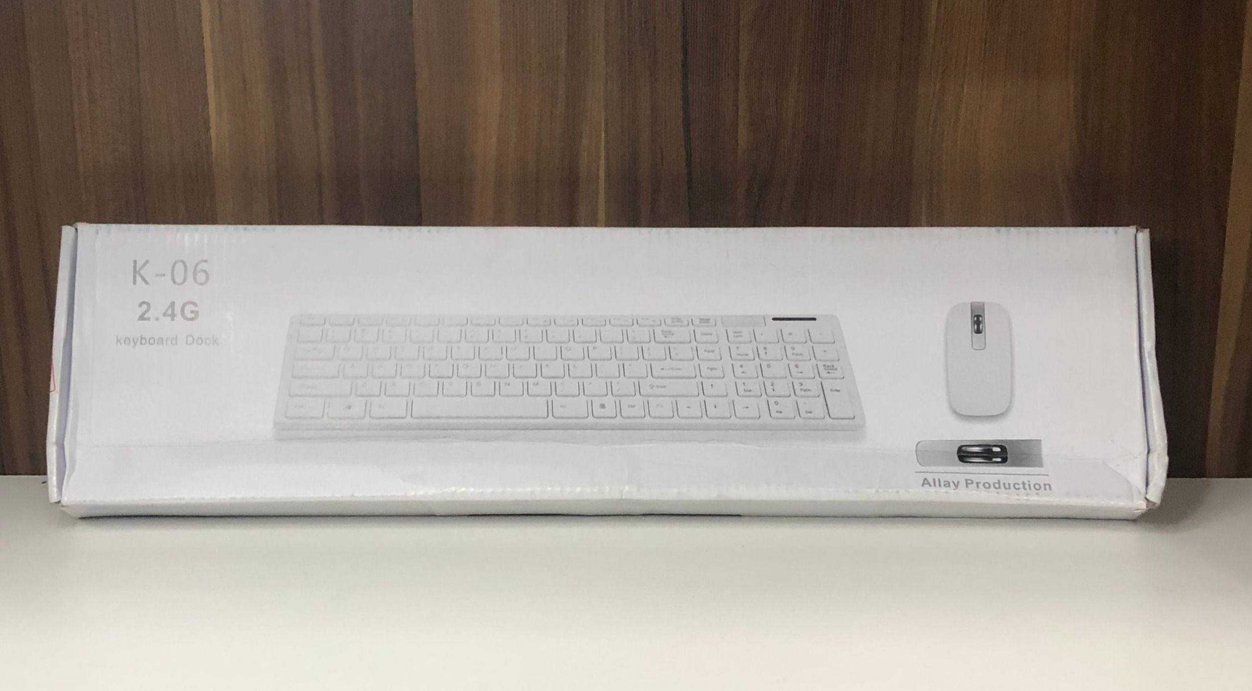 Conjunto teclado+ mouse wireless 2.4G Keyboard 