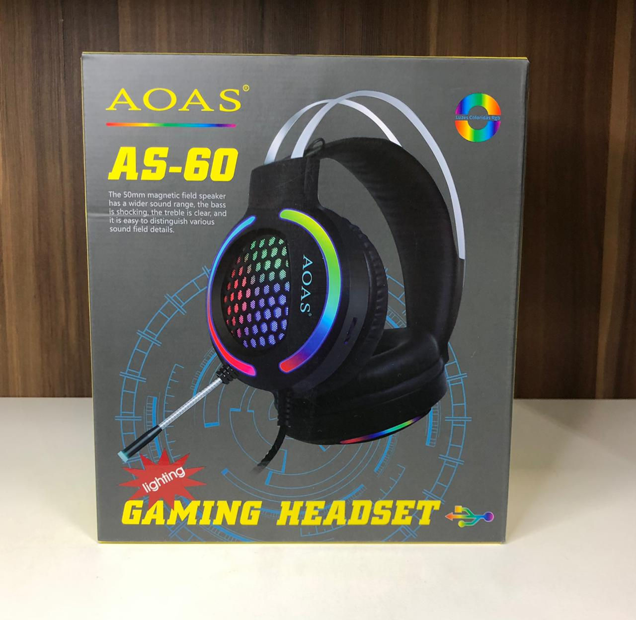 Fone Gamer Aoas As-60 