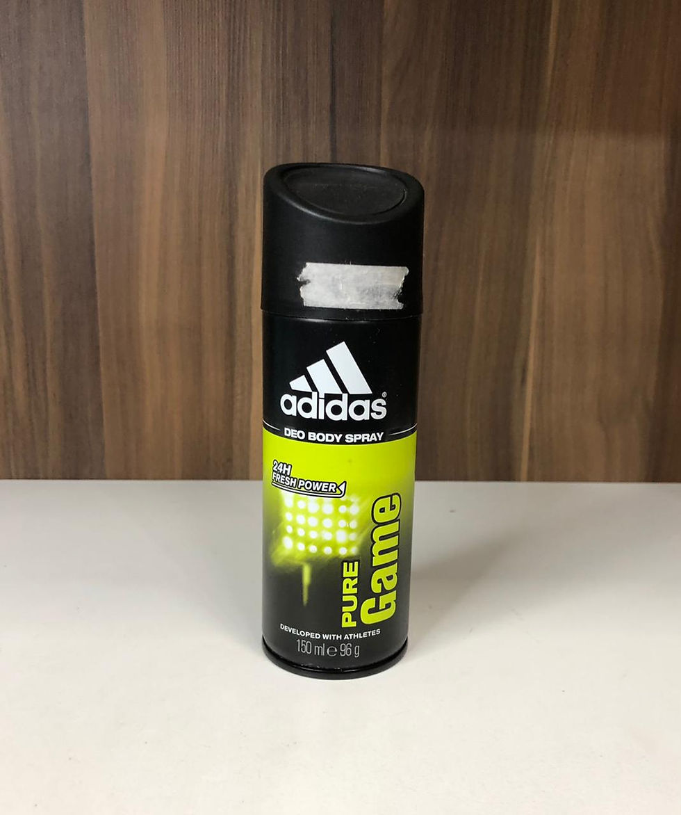 Spray corporal masculino Adidas Personal Care Pure Game Body Spray, 120 ml
