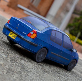 Ddiaz Design 1:18 papercraft model renault symbol