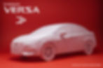 Papercraft Nissan Versa 2021