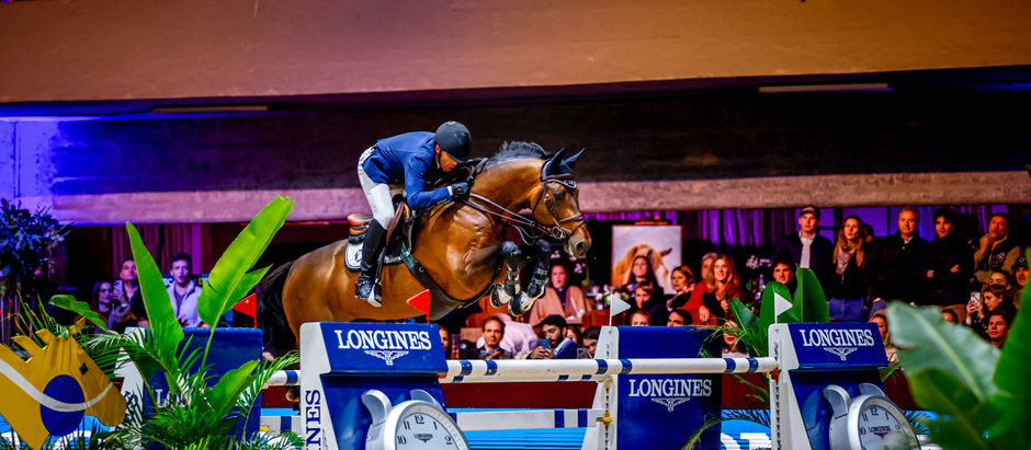 Doda Miranda vence GP no 33º Internacional Indoor na Sociedade Hípica Paulista e agora é tri