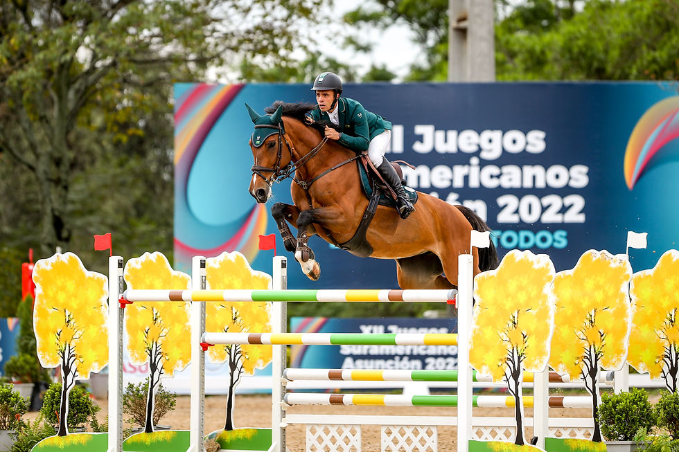 Stephan e Chevaux Primavera Império Egípcio, prata individual e ouro por equipe (Luis Ruas)