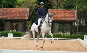 Dressage no Centro Hípico de Tatuí