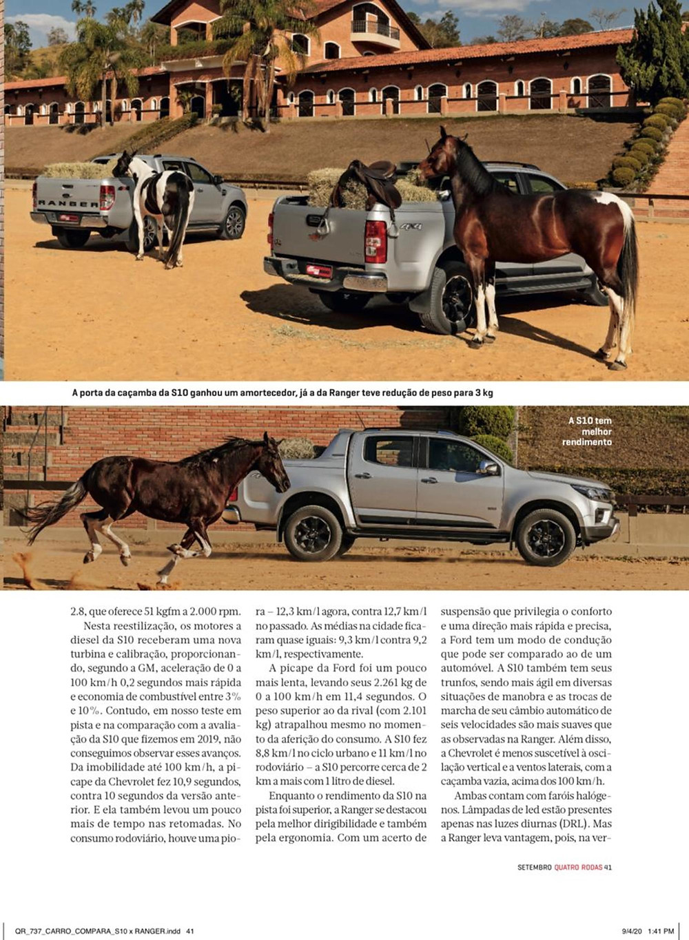 Reprodução revista Quatro Rodas - fotos Christian Castanho