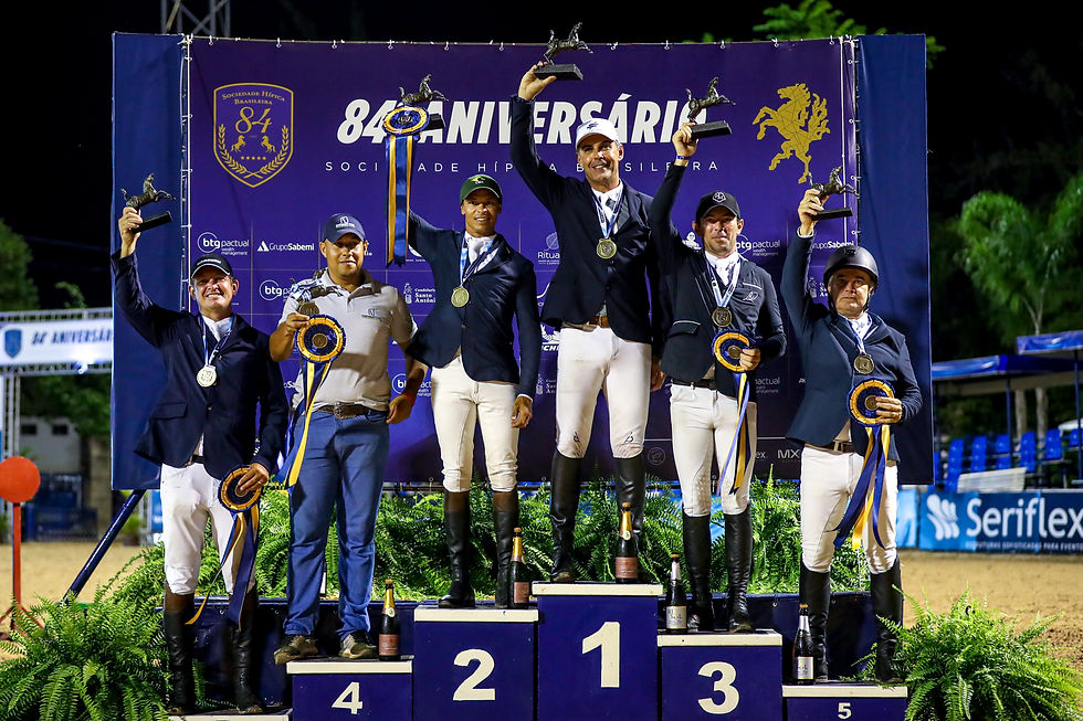 Vencedores do GP World Cup Qualifeir BTG Pactual (Luis Ruas)
