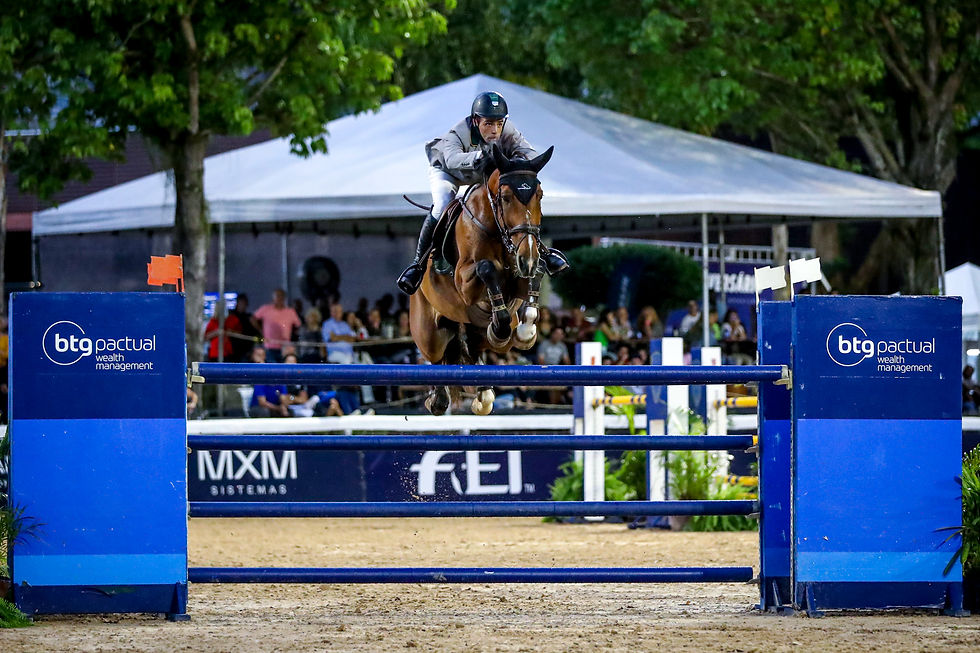 Stephan e Chevaux Primavera M. Império Egípcio: campeão do ranking senior top (Luis Ruas)