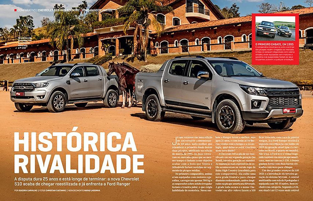 Reprodução revista Quatro Rodas - fotos Christian Castanho
