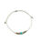 Miniature : Bracelet femme cordon coulissant et pierres