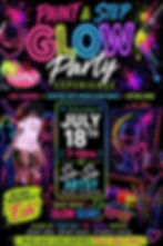 Paint Sip & STEP W/ Esh! Glow Party Edition!