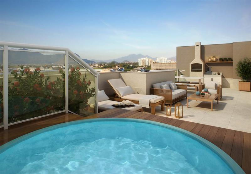 Terraço da cobertura 606