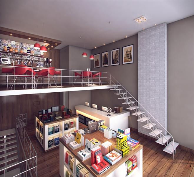 Loja B - Livraria- Café