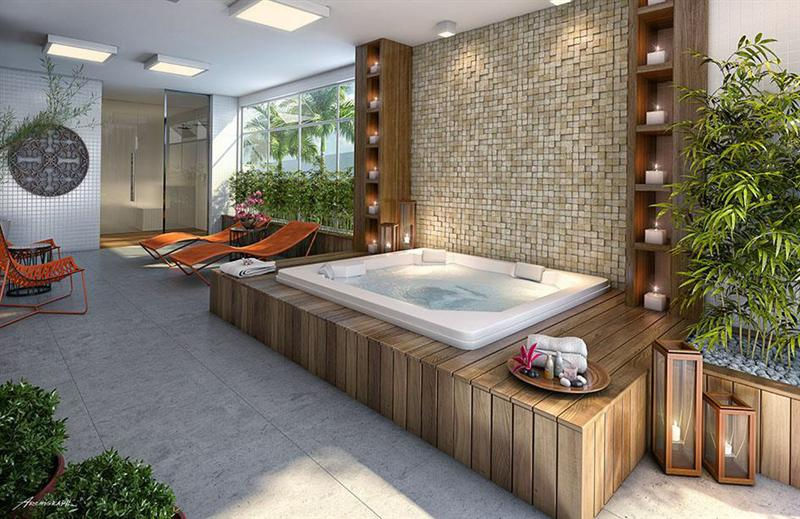 Spa com sauna