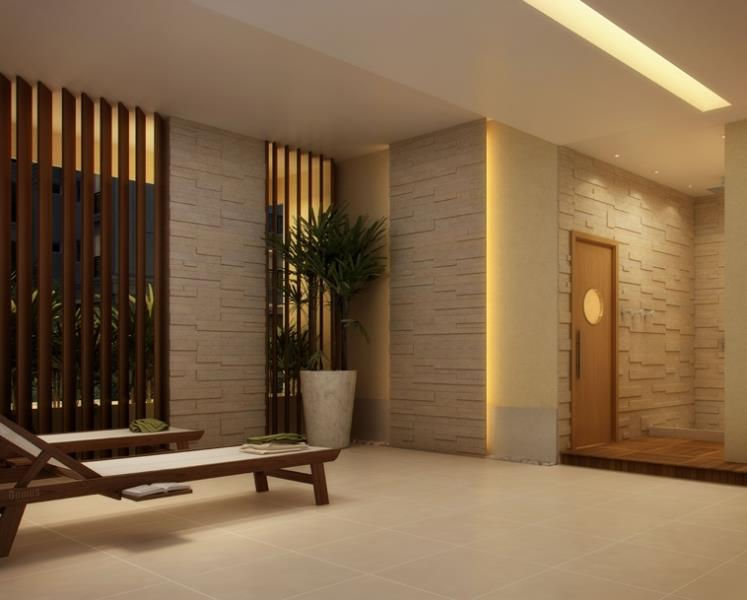 Sala de Repouso com Sauna