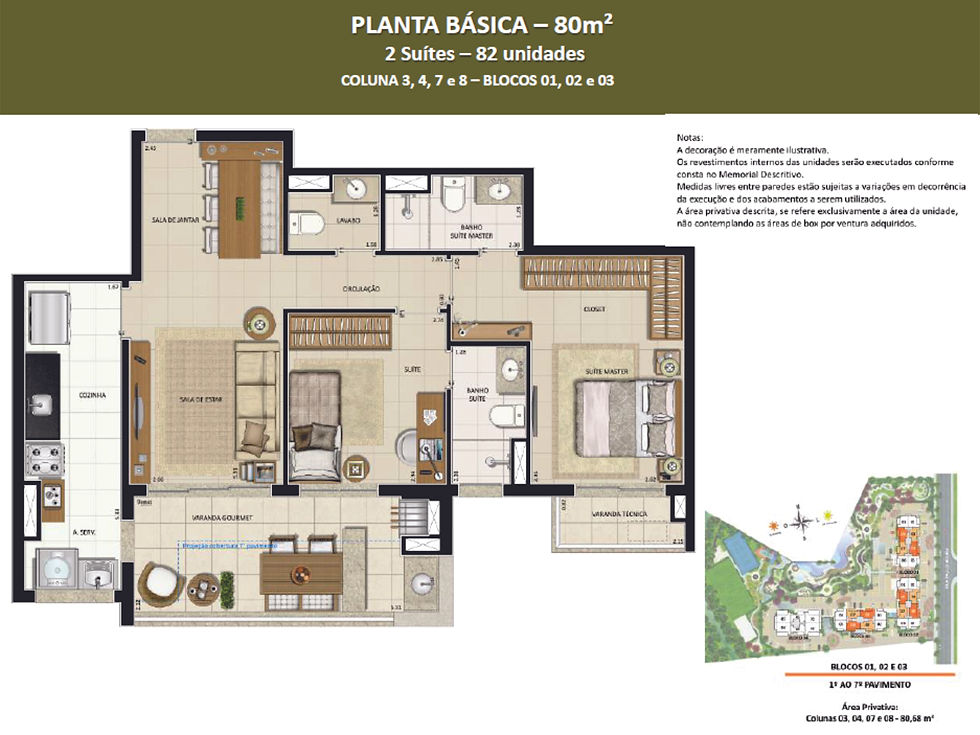 Planta Básica 80m