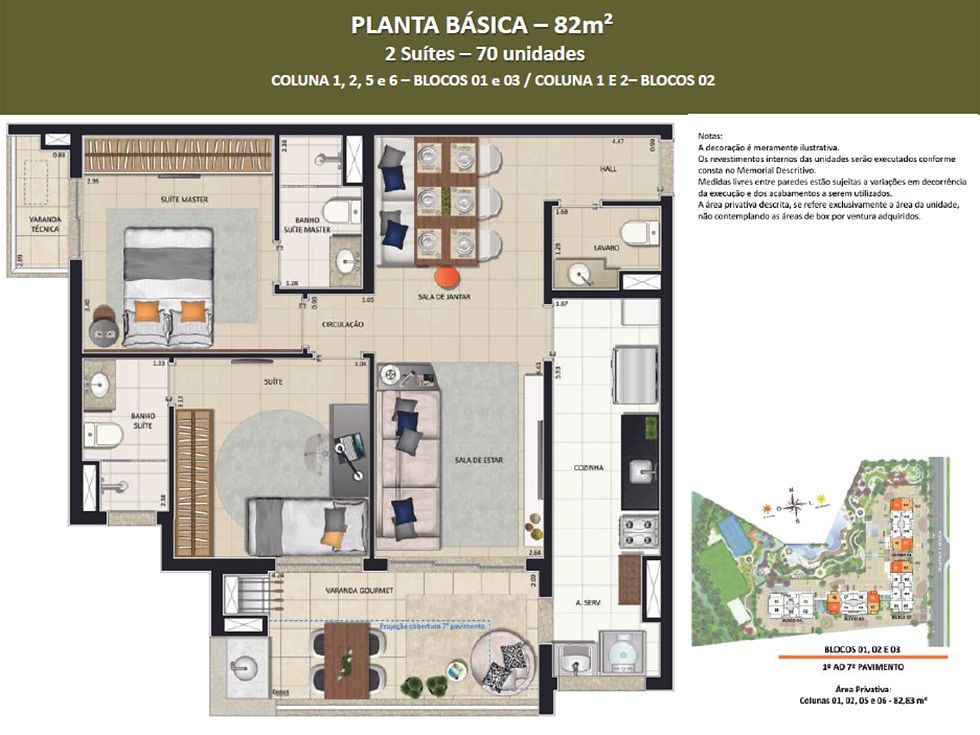 Planta Básica 82m
