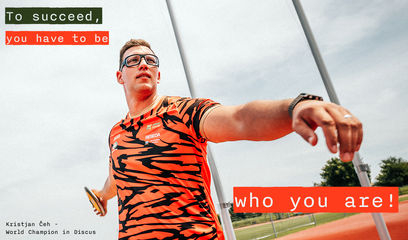 Kristjan Čeh, world champion, wearing glasses while throwing the discus - To succeed, you have to be who you are!