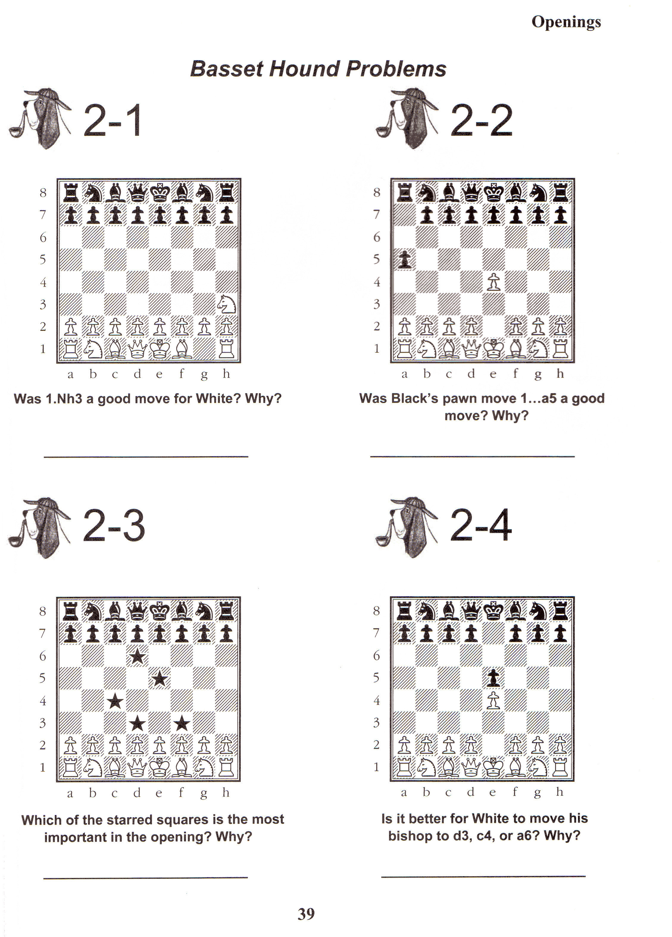 Everyones First Chess Workbook Review Chess Workbook for Children | hickorygrovepress