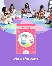 Families connecting through music and movement during a joyful Mini Berry Music Together session.