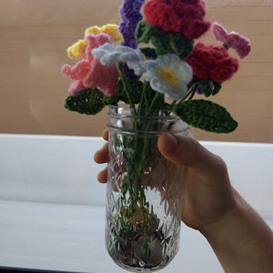 Crochet Twisted Flowers