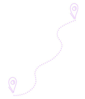 the map journey that represents lgbt+ wedding fair - rebel love wedding fair
