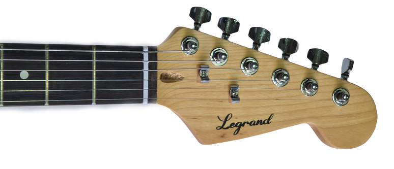 תמונה ממוזערת: גיטרה חשמלית + ידית + כבל בצבע שחור LG-STA מבית Legrand