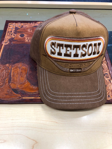 Stetson Trucker Cap Buffalo Horn 